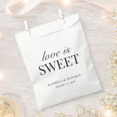 Classic Love is Sweet Vrijgezellenfeest | Weddensc Bedankzakje (Geknipt)