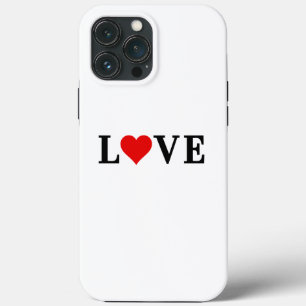 Classic LOVE Motif Modern Elegant Case-Mate iPhone Case