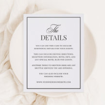 Classic Luxe | Details bruiloftsgasten