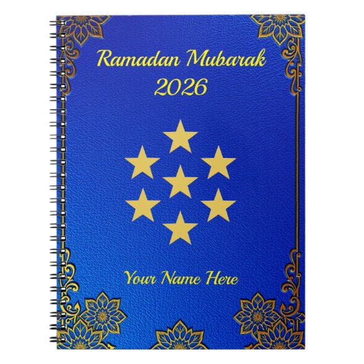 Classic Luxury Islamic Art Notitieboek (Voorkant)