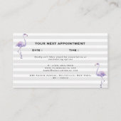 Classic Luxury Roos White Afsprakenkaartje (Achterkant)