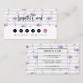 Classic Luxury Roos White Klantenkaartje (Voorkant / Achterkant)