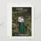 Classic Luxury Sophisticated Photo Couple Wedding (Voorkant)