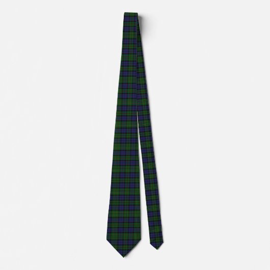 Classic MacEwen Tartan Pset Stropdas (Voorkant)