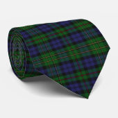 Classic MacEwen Tartan Pset Stropdas (Opgerold)