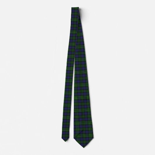 Classic MacEwen Tartan Pset Stropdas (Achterkant)