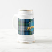 Classic MacNeil Tartan Plaid Stein Bierpul (Voorkant links)