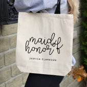Classic Maid of Honor Canvas tas