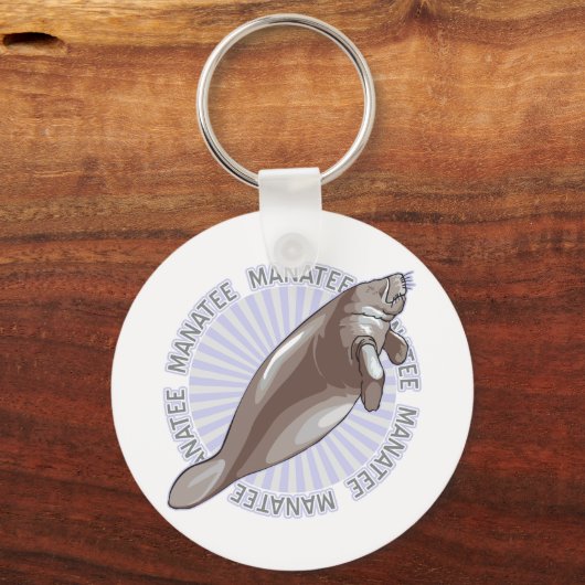 Classic Manatee Sleutelhanger (Voorkant)