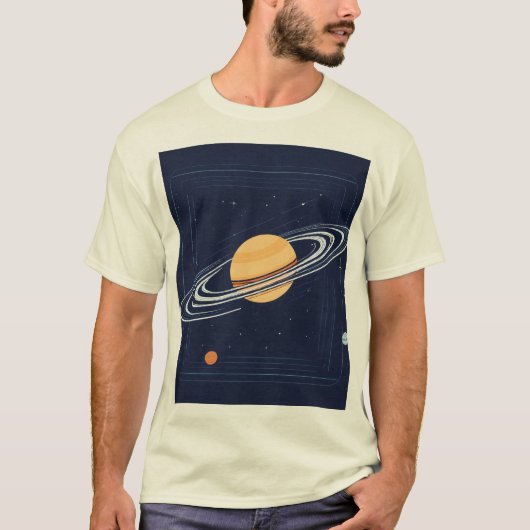 Classic Mannen-basic T-shirt – Comfortabel & Stijl (Voorkant)