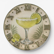 Classic Margarita Lime Cocktail Bar Decor