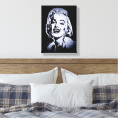 Classic Marilyn Monroe Canvas Afdruk (Insitu (Slaapkamer))
