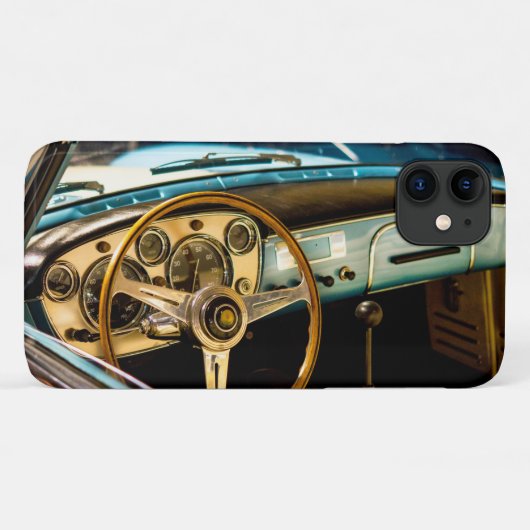Classic Maserati Cabriolet Dashboard Case-Mate iPhone Case (Achterkant (horizontaal))
