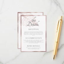 Classic Matt Roos Gold Leaves Trouwdetail