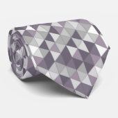 Classic Mauve Diamond Stropdas (Opgerold)