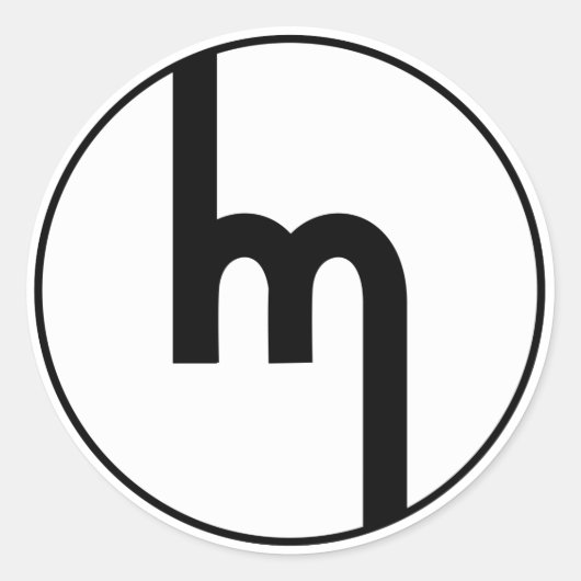 Classic Mazda embleem sticker (Voorkant)