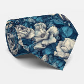 Classic Men Gifts Gardenias Flower Stropdas (Opgerold)