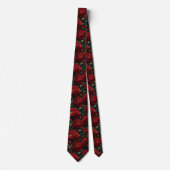 Classic Menswear Ties Peonies Flower Stropdas (Voorkant)