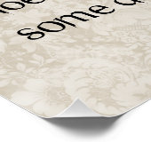 Classic Messy House Apology Poster (Hoek)