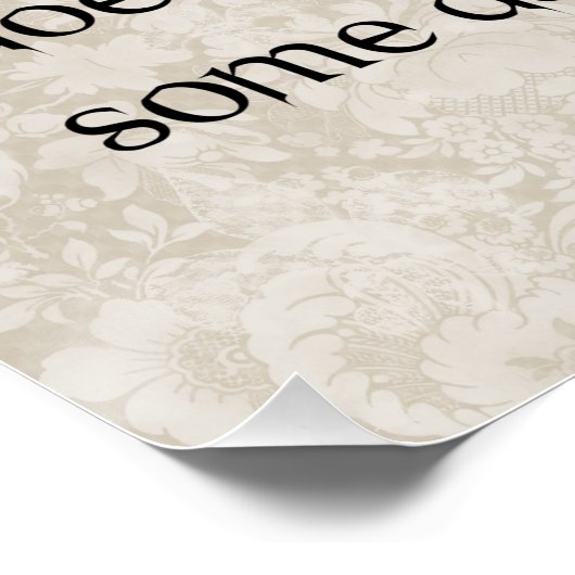 Classic Messy House Apology Poster (Hoek)