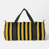 Classic Metallic Gold and Black Striped Plunjezak (Voorkant)