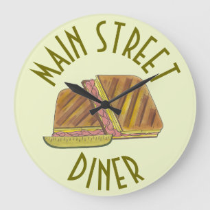 Classic Miami Cuban Sandwich Diner Deli Restaurant Grote Klok