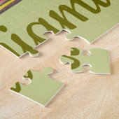 Classic Miami Cuban Sandwich Ham Pork Swiss Cheese Legpuzzel (Zijkant)