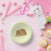 Classic Miami Cuban Sandwich Ham Pork Swiss Cheese Papieren Kommen (Feest)