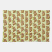 Classic Miami Cuban Sandwich Ham Pork Swiss Cheese Theedoek (Horizontaal)