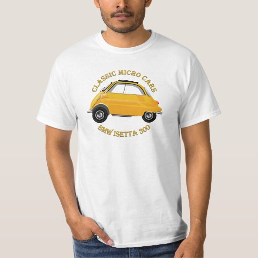Classic Micro car-shirt BMW Isetta T-shirt (Voorkant)