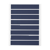Classic Midnight Blue 1" x 7.25" (Vel)