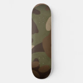 Classic Military Camo Pattern Persoonlijk Skateboard (Voorkant)