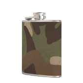 Classic Military Camouflage Pattern Heupfles (Links)