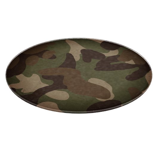 Classic Military Camouflage Pattern Snijplank (Hoek)