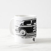 Classic Mini 55 T Shirt Koffiemok (Voorkant links)