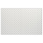 Classic Mini Black & Vanilla Polka Dots Pattern Stof (Yard (91,4 cm))