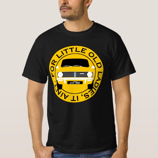 CLASSIC MINI CAR GTS T-SHIRT (Voorkant)