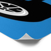 Classic Mini Clubman 1275 GT Poster (Hoek)