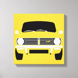 Classic Mini Clubman Canvas Afdruk