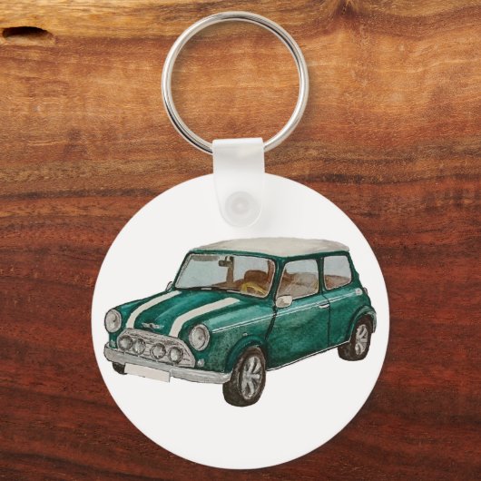 Classic Mini Sleutelhanger (Voorkant)