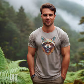 Classic Mischievous Raccoon Official Salt Gear Tri-Blend Shirt