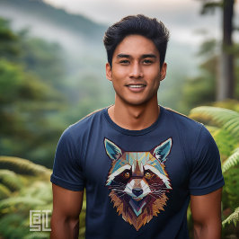 Classic Mischievous Raccoon Official Salt Gear Tri-Blend Shirt