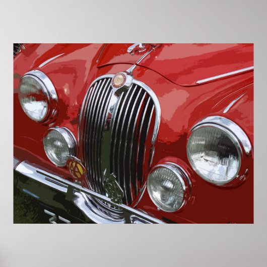 CLASSIC MK.2 JAG POSTER (Voorkant)