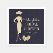 Classic  Mode Vrijgezellenfeest paper Napkin Servet (Voorkant)