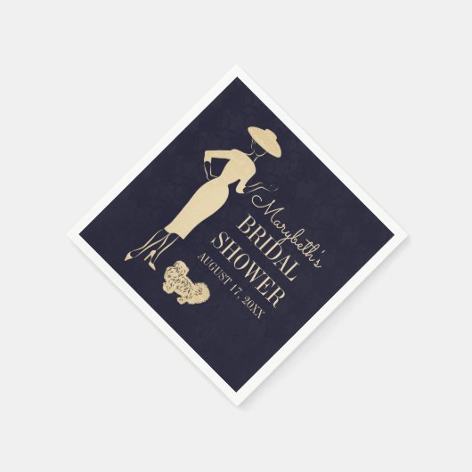 Classic  Mode Vrijgezellenfeest paper Napkin Servet (Hoek)