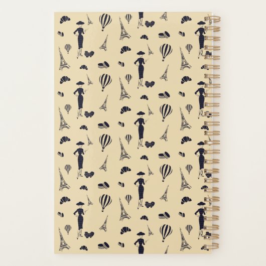 Classic Mode Weekblad & Maandelijkse Planner (Achterkant)