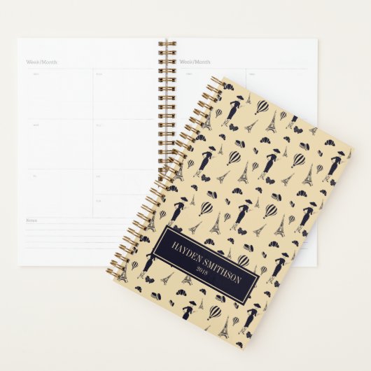 Classic  Mode Weekblad & Maandelijkse Planner (Display)