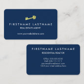 Classic Modern Realtor Visitekaartje (Voorkant / Achterkant)