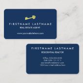 Classic Modern Realtor Visitekaartje (Voorkant / Achterkant)