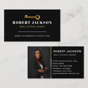Classic Modern Realtor Visitekaartje